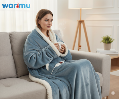 Warmu Electric heated blacket With Foot Pocket