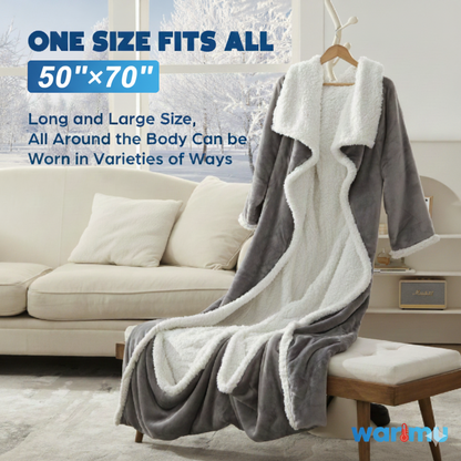 Warmu Electric heated blacket With Foot Pocket